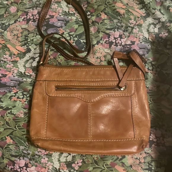 Leather Colorado branded crossbody bag, satchel style - Picture 2 of 3
